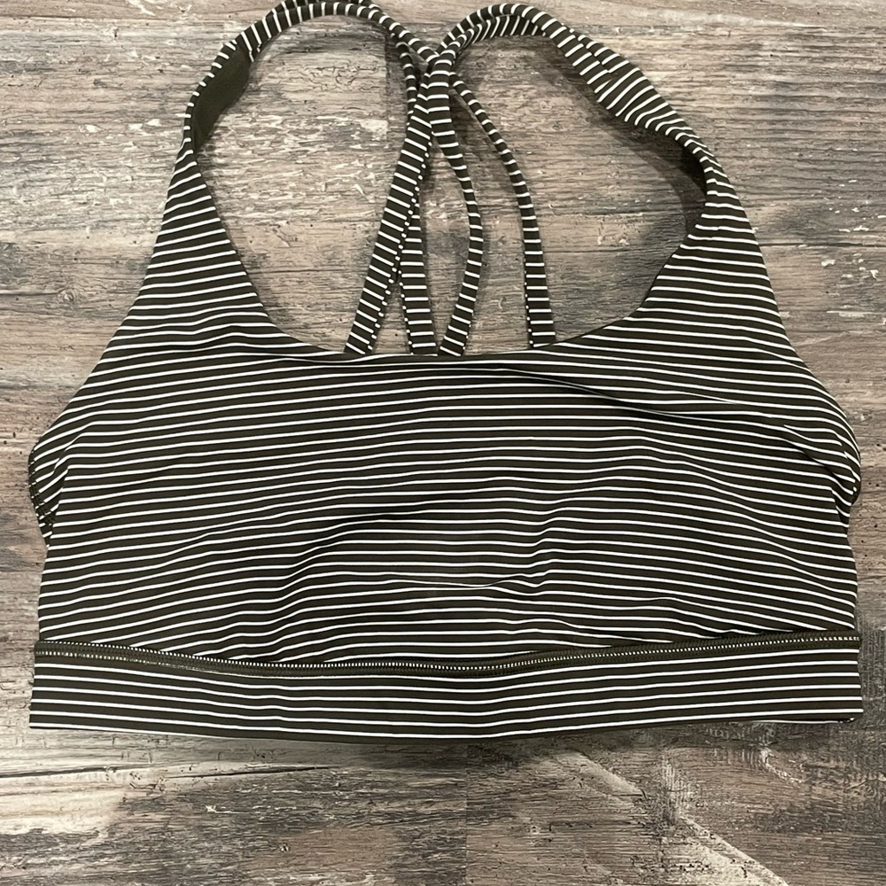 Lululemon strappy sports bra